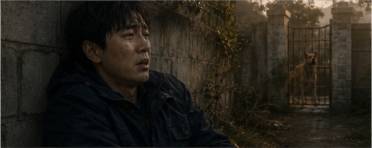 옆구리로 밀려온 파도 위로 올라타는 배